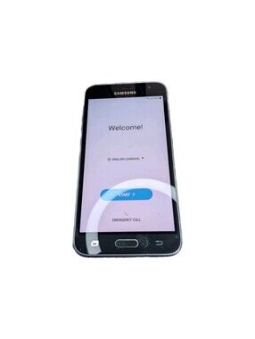 Samsung Galaxy J3 Prime SM-J327W 16GB - 2GB RAM - Unlocked Black Android Tested